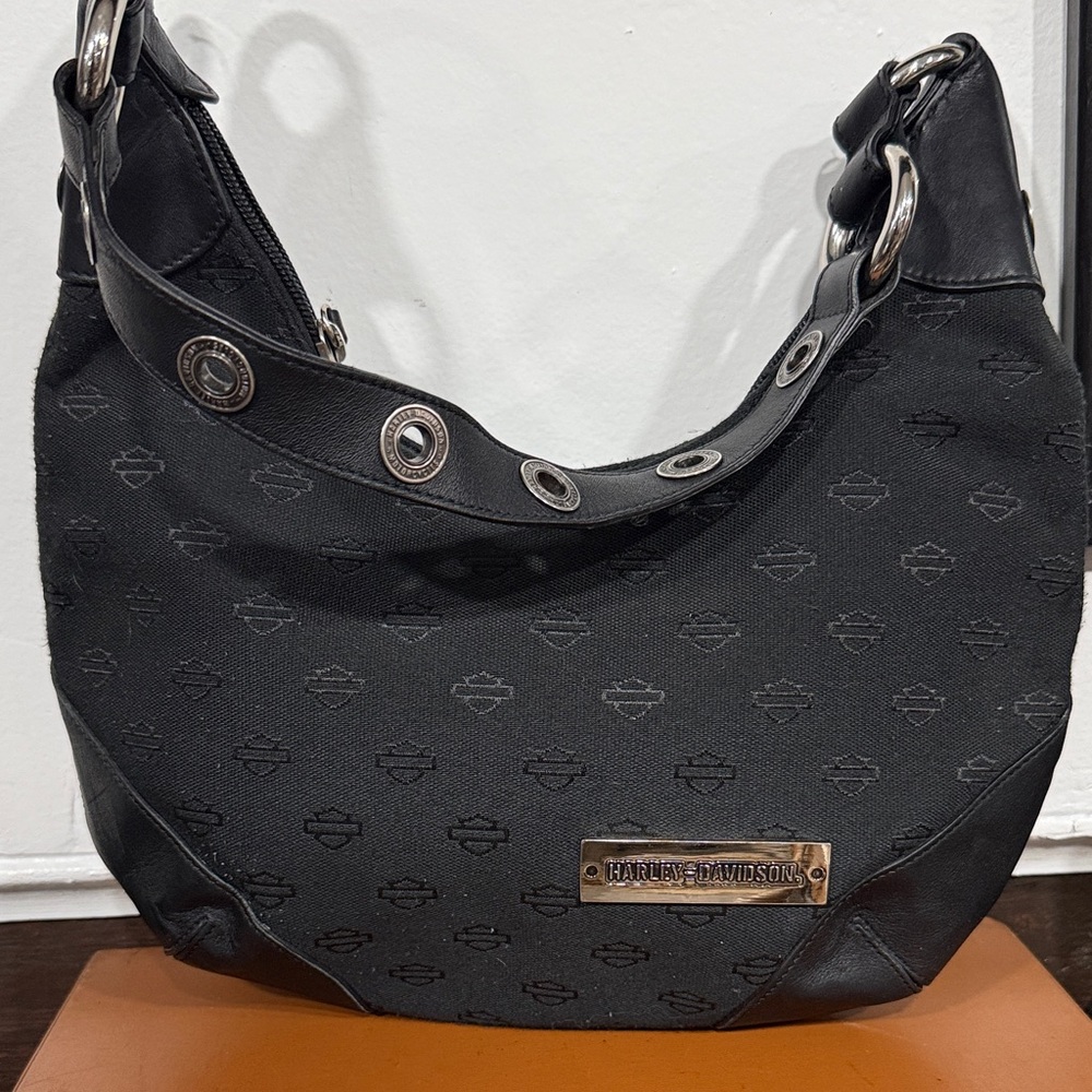 Harley-Davidson Logo Hobo Bag